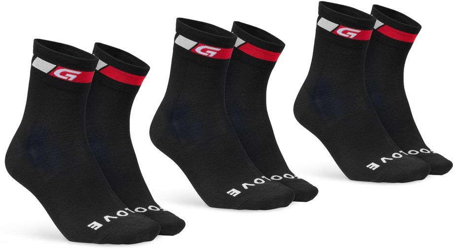 GRIPGRAB Classic Regular Cut Sommer Socken 3er-Pack