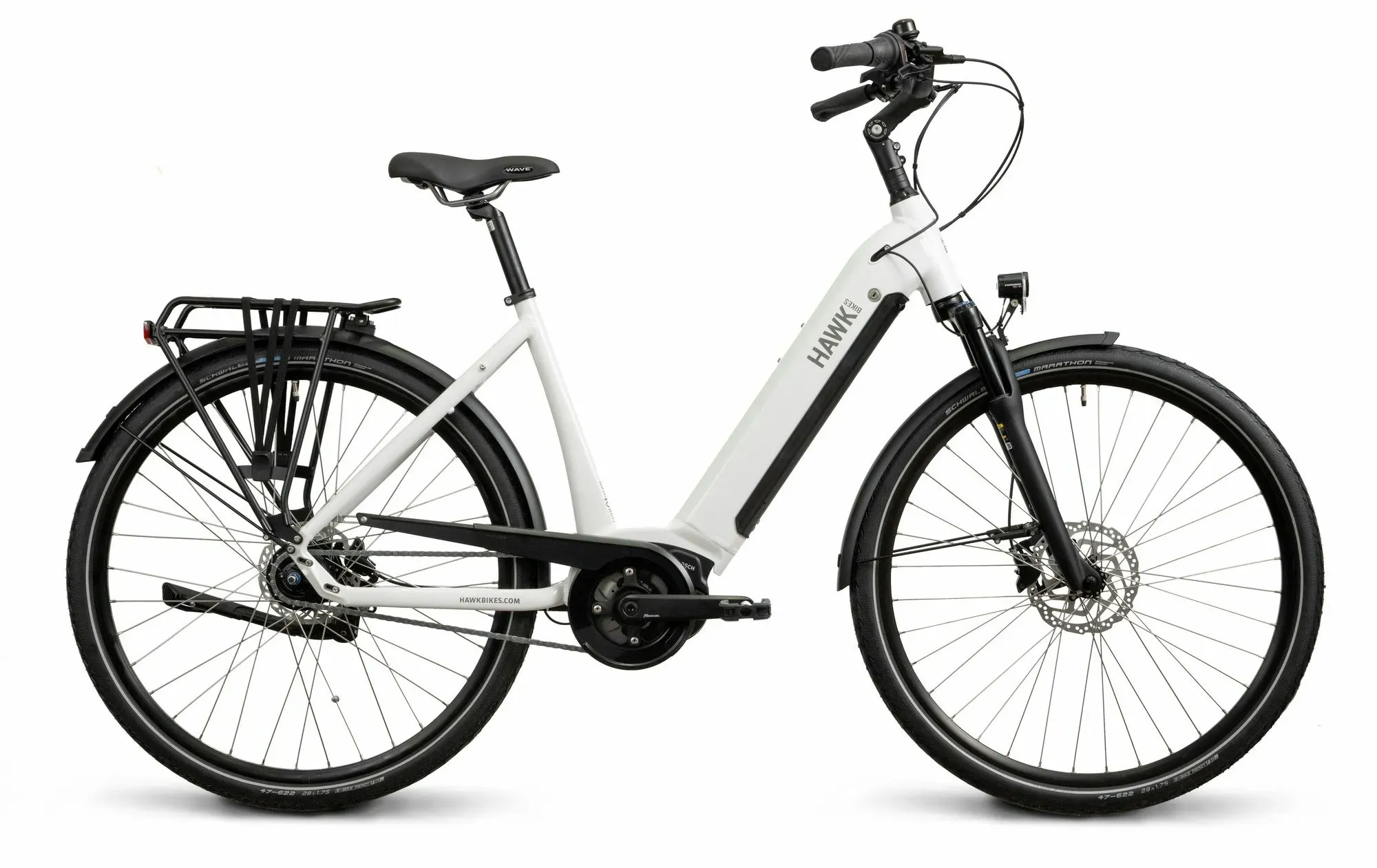 Hawk Bikes Hawk E-City 2023 | 400 Wh | 28 Zoll | Tiefeinsteiger (Bild 1)