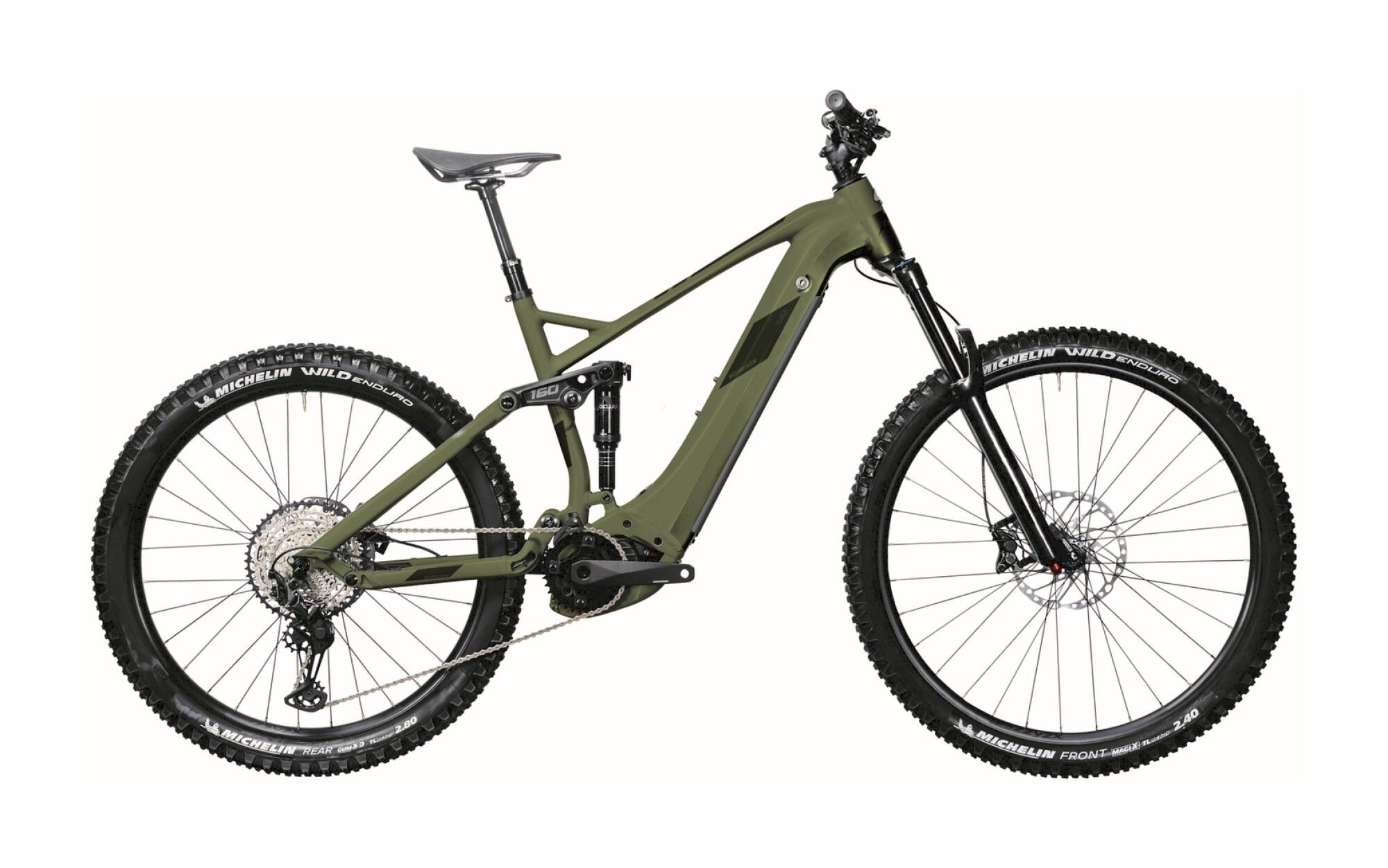 MORRISON YUROK FS Fullsuspension dark olive, matt (Bild 1)