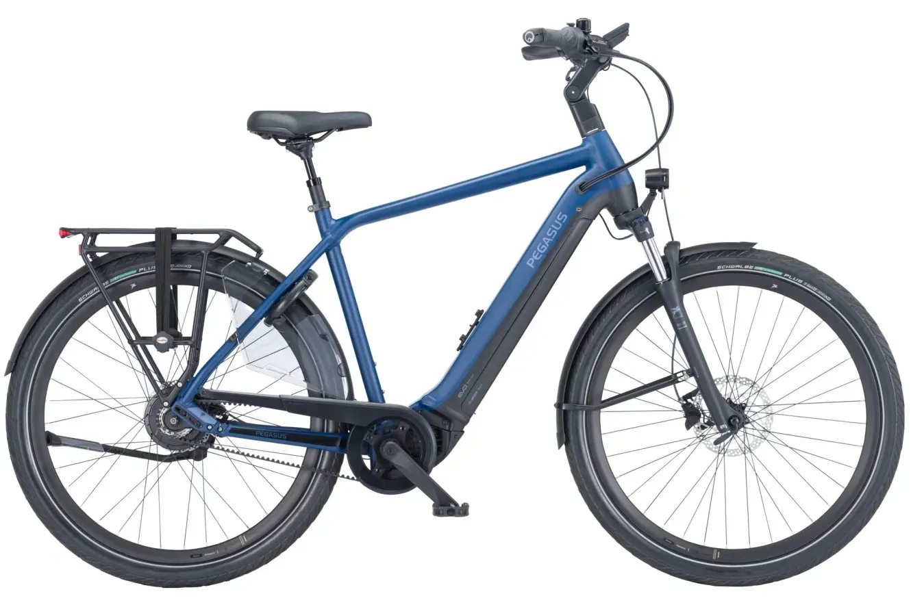E-Stadtrad Pegasus Ravenna EVO NV Belt NL 2023 | 750 Wh | 28 Zoll | Diamant