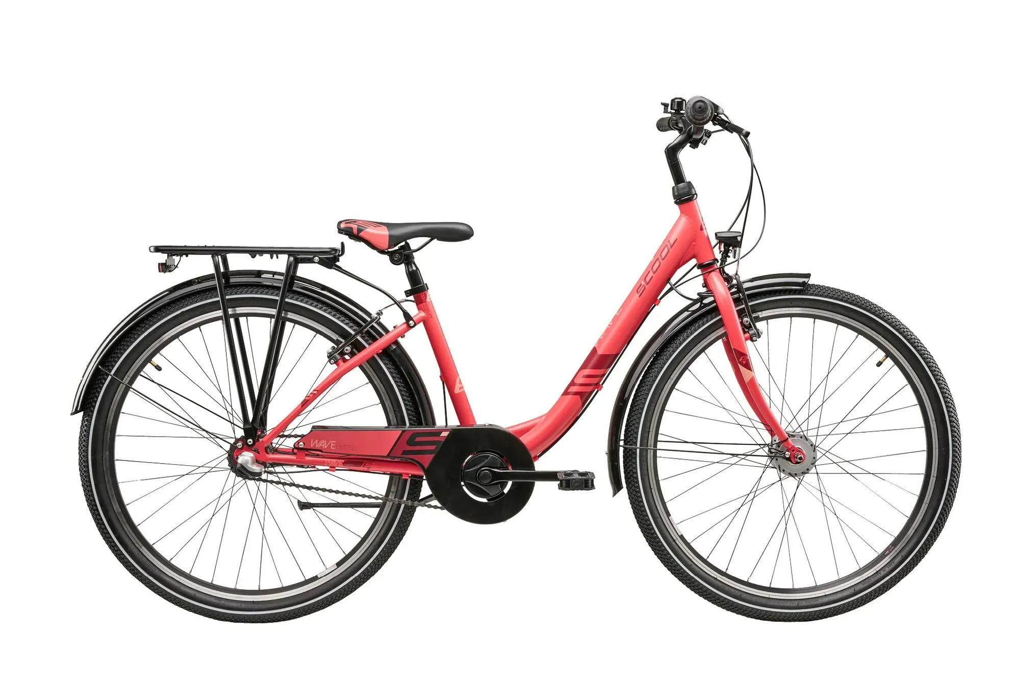 Jugendfahrrad 26 Zoll S´cool Wave Steel Ltd 2026 | 26 Zoll | Tiefeinsteiger