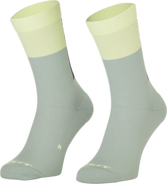 Fahrradsocken Scott Block Stripe Crew Socken 2026 (Bild 1)