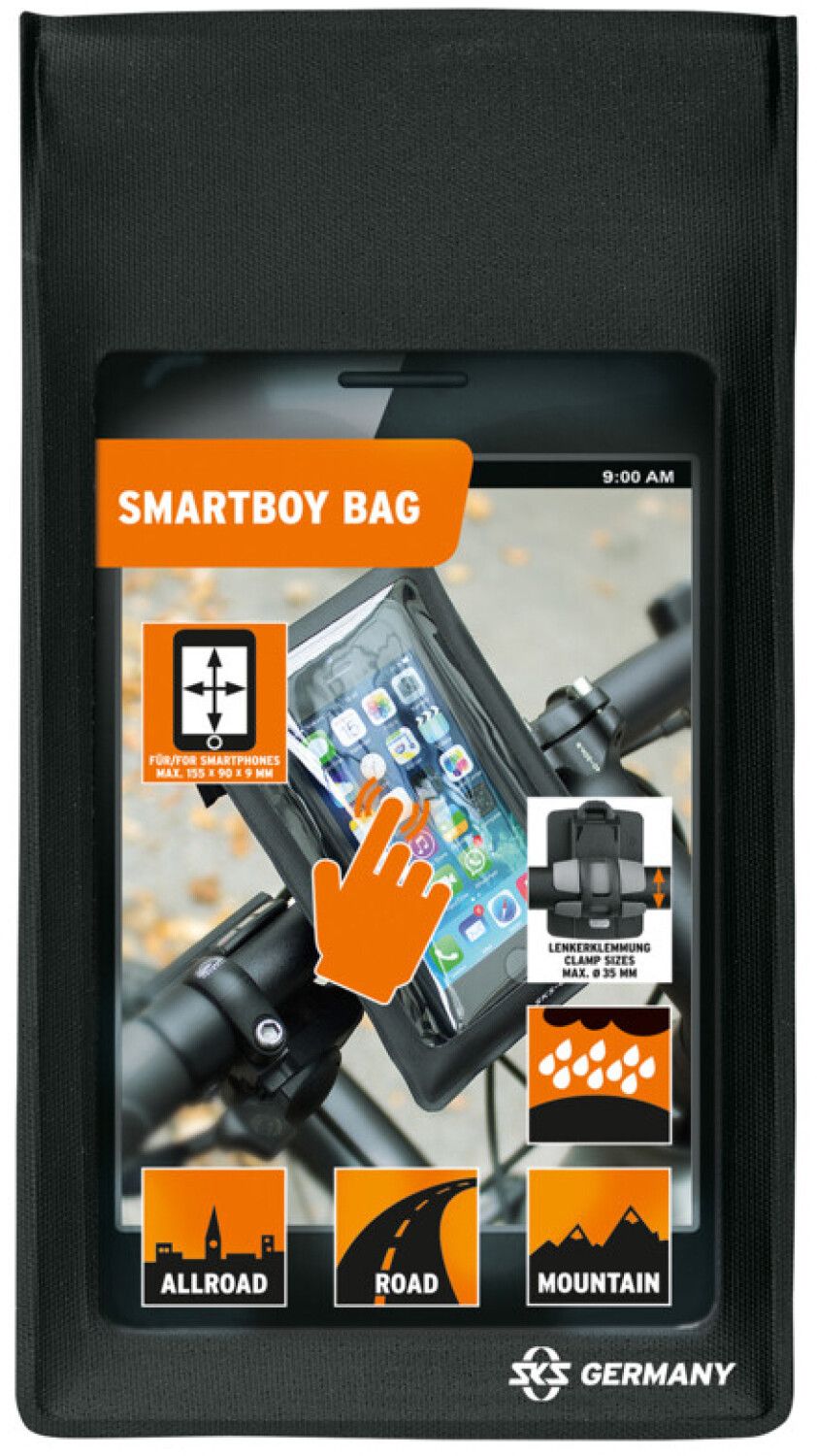 SKS Germany SMARTBOY BAG 155 X 90 MM - WITHOUT MOUNT (Bild 1)