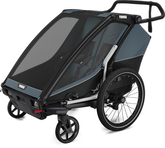 Fahrradanhänger Kinder Thule Chariot Cab - Zweisitzer 2026