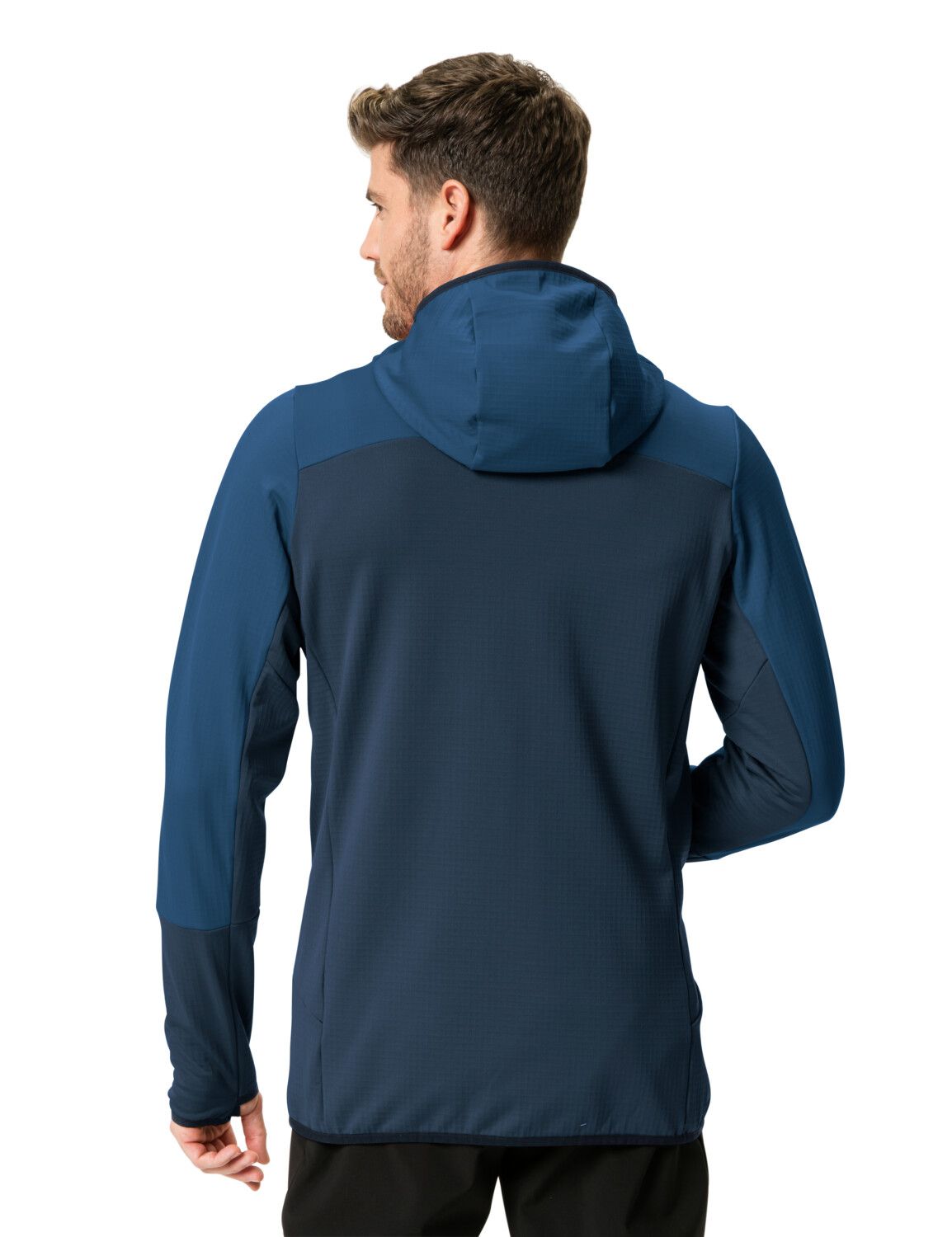 VAUDE Men's Monviso Hooded Grid Fleece Jacket (Bild 1)