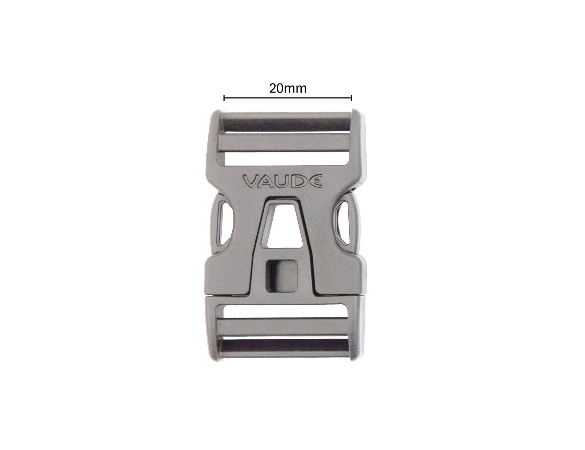 VAUDE VAUDE Steckschnalle 20 mm Single Adjust (Bild 1)