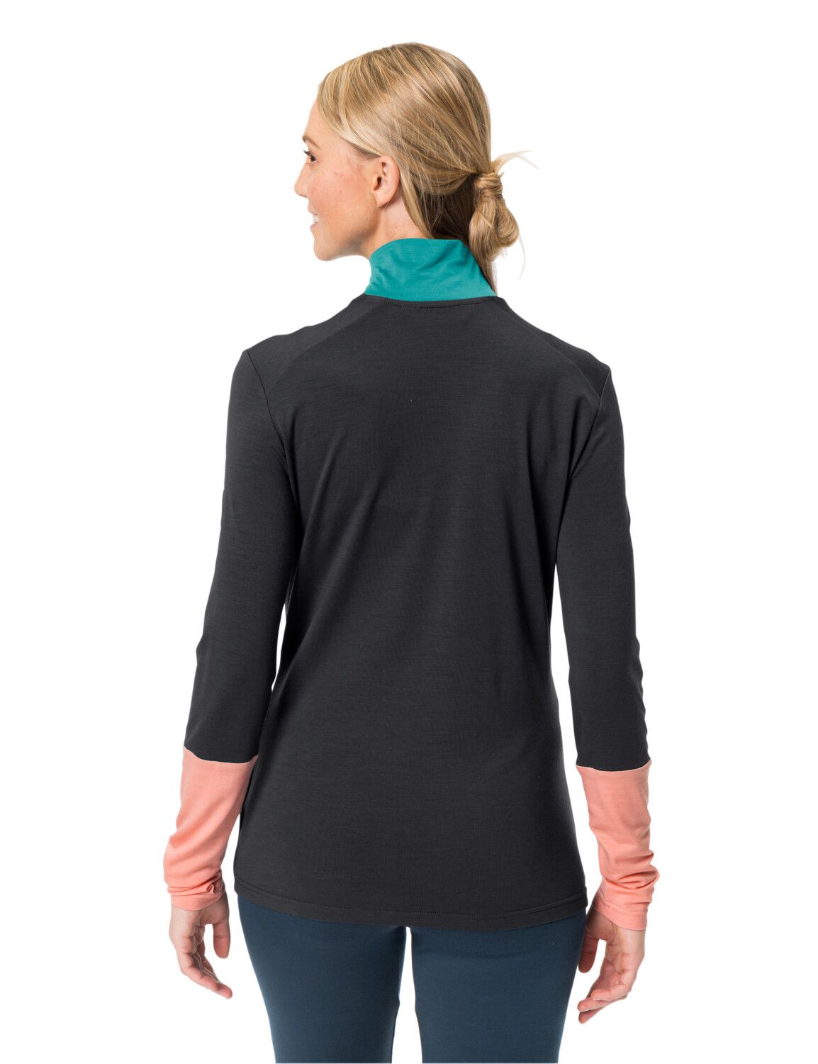 VAUDE Women's Monviso Wool Halfzip Shirt (Bild 1)