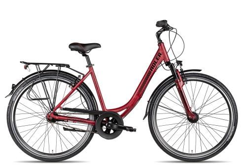 Stadtrad Adler Verona NEXUS 2026 | 28 Zoll | Tiefeinsteiger | 55 cm | cherryred matt (Bild 1)