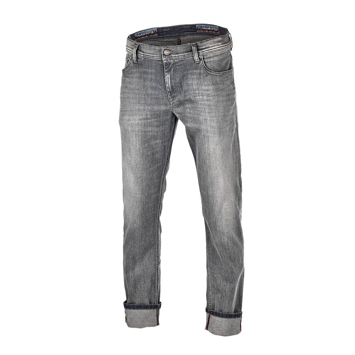 Fahrradhose lang Alberto BIKE DS Dual FX Denim 0 (Bild 1)