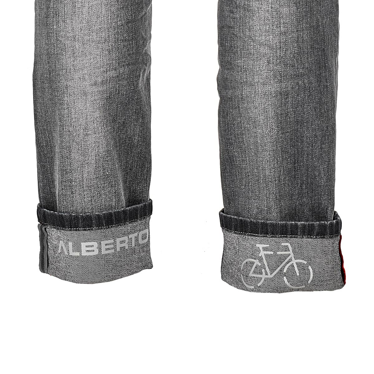 Fahrradhose lang Alberto BIKE DS Dual FX Denim 0 (Bild 3)