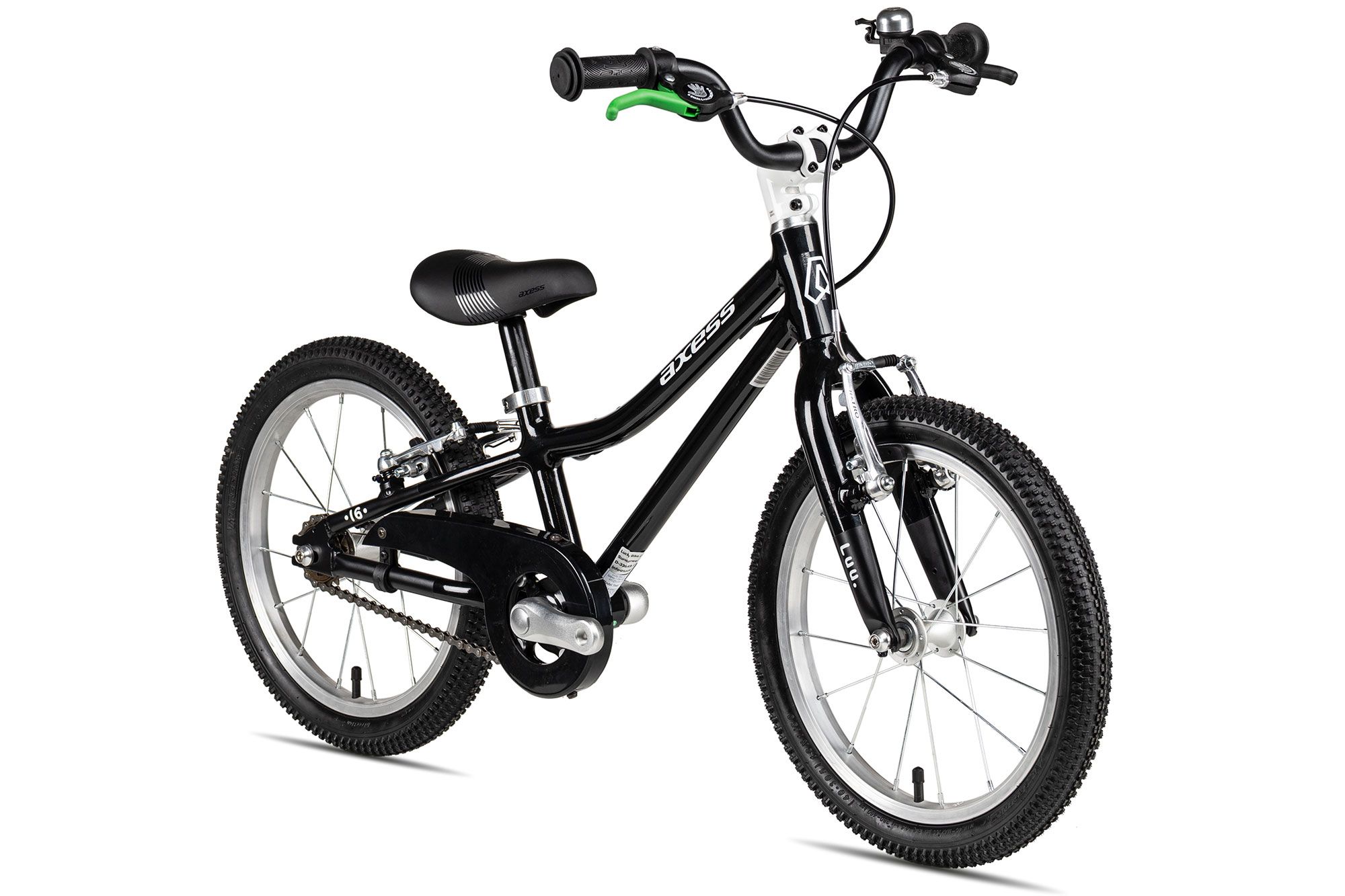 Kinderfahrrad 16 Zoll Axess LUU. 16 2025 | 16 Zoll | Diamant | 20 cm | black/charcoal (Bild 4)