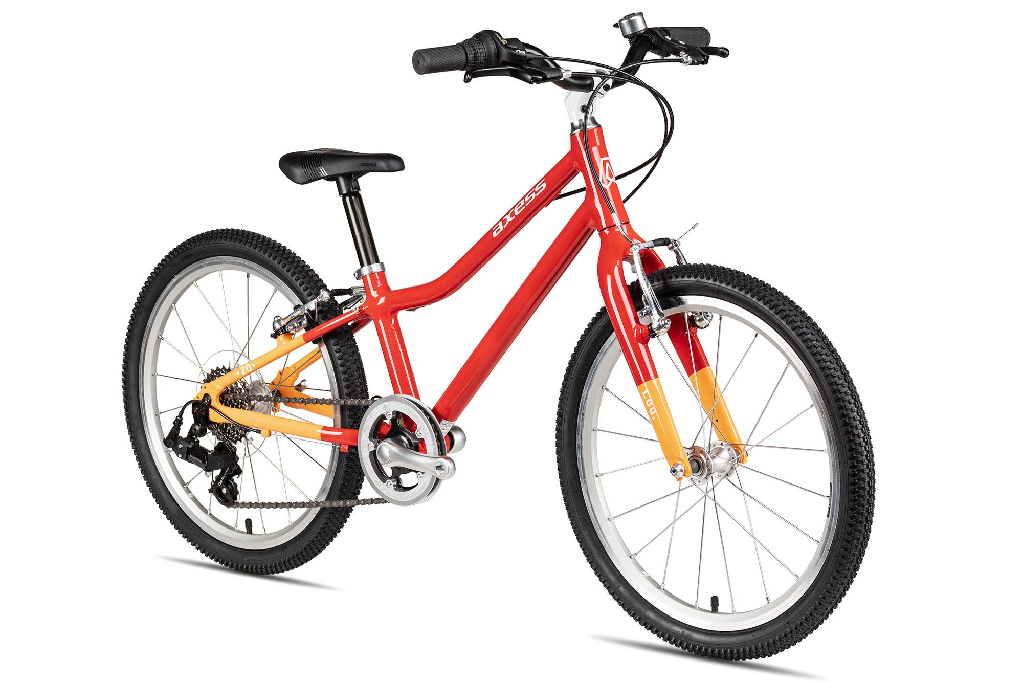 Kinderfahrrad 20 Zoll Axess LUU. 2026 | 20 Zoll | Diamant | 25 cm | red/orange (Bild 4)