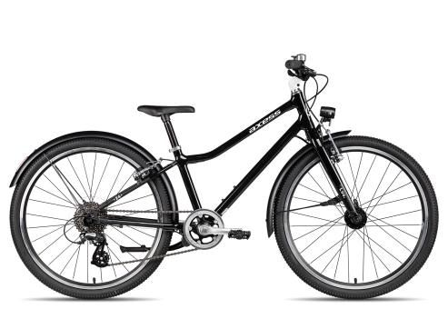 Kinderfahrrad 24 Zoll Axess LUU. EQ 2026 | 24 Zoll | Diamant | 30 cm | black/charcoal (Bild 1)