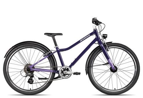Kinderfahrrad 24 Zoll Axess LUU. EQ 2026 | 24 Zoll | Diamant | 30 cm | violet/lavender (Bild 3)