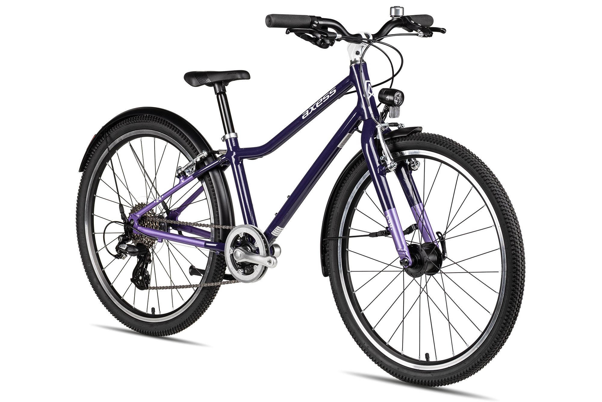 Kinderfahrrad 24 Zoll Axess LUU. EQ 2026 | 24 Zoll | Diamant | 30 cm | violet/lavender (Bild 4)
