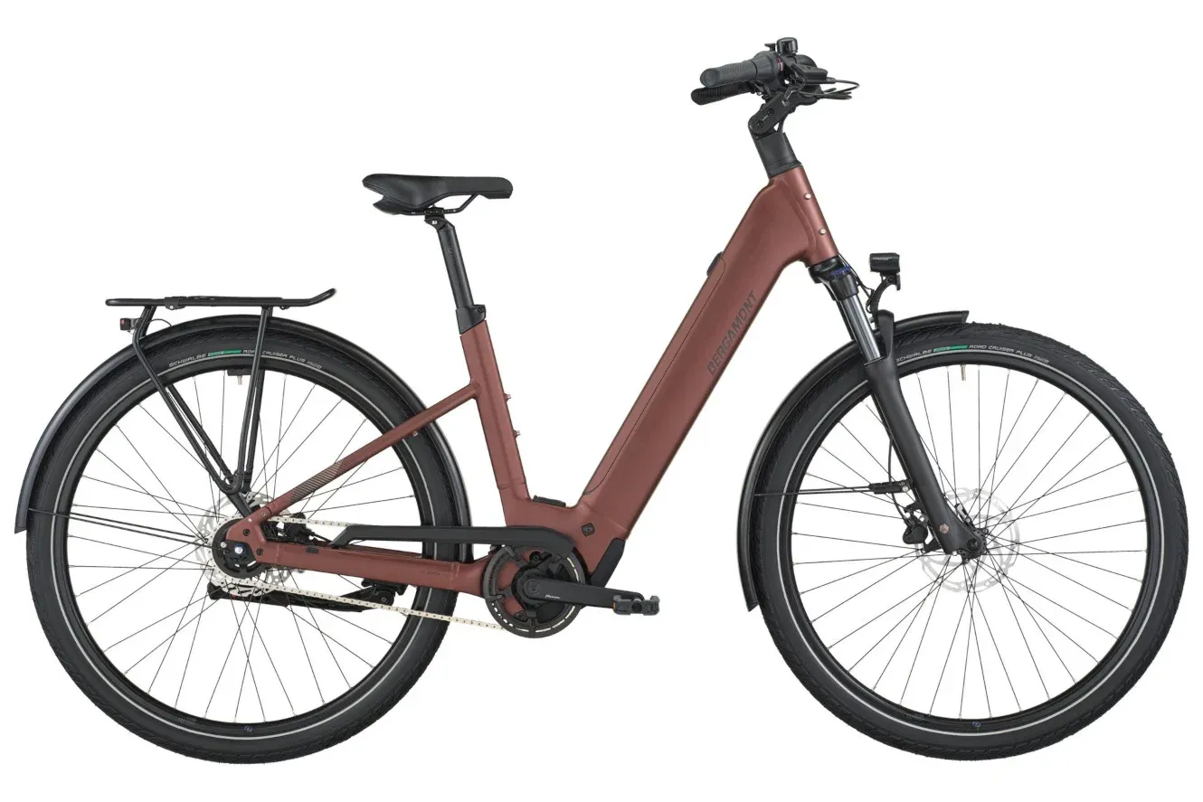 Urban E-Bike Bergamont E-Horizon Tour 40 2026 | 540 Wh | 28 Zoll | Tiefeinsteiger | L | cordovan red (Bild 2)