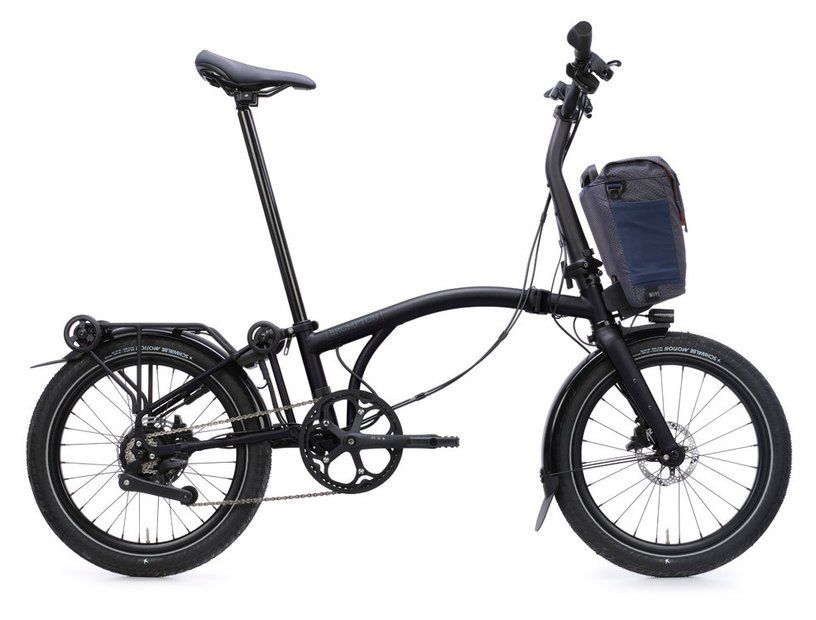 Klapprad E-Bike Brompton Electric G Line e-Motiq City + 2026 | 345 Wh | 20 Zoll | Sonstige | M | Space Black (Bild 2)