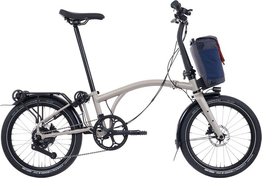 Klapprad E-Bike Brompton Electric G Line Urban 2026 | 345 Wh | 20 Zoll | Sonstige | M | Traildust White, Matt / Traildust White, Matt (Bild 2)