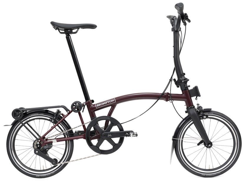 Klapprad Brompton P Line Explore MK2 2026 | 16 Zoll | Sonstige | Mid | Red Plum (Bild 1)