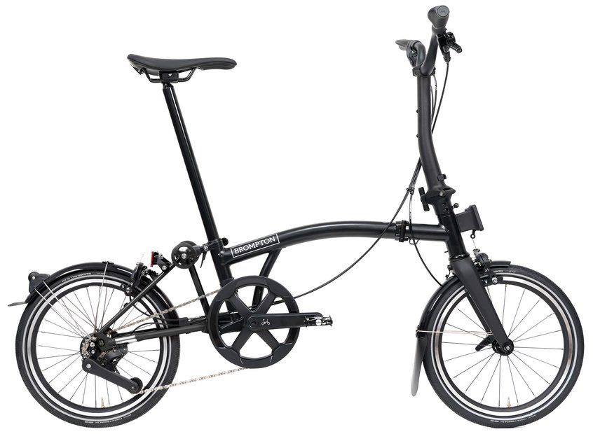 Klapprad Brompton P Line Urban MK2 2026 | 16 Zoll | Sonstige | High | Matt Black (Bild 1)
