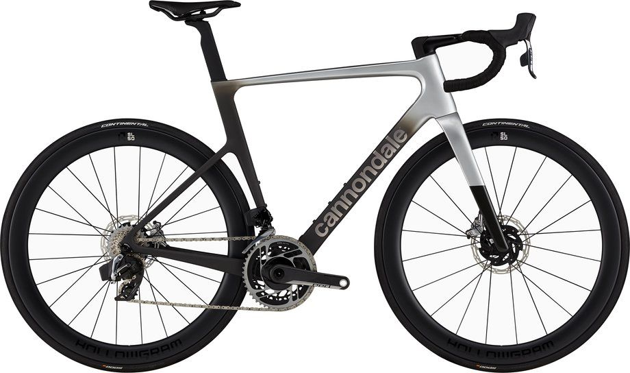 Allround-Rennrad Cannondale SuperSix EVO Hi-Mod RED eTap 2023 | 28 Zoll | Diamant | 56 CM | mercury (Bild 1)