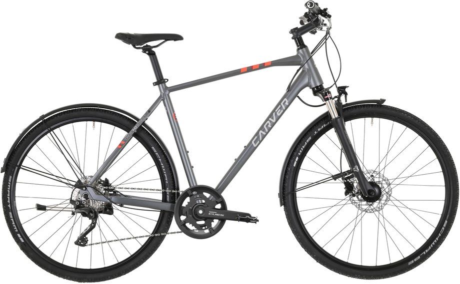 Crossbike Carver Cinos Street 140 20s 2025 | 28 Zoll | Diamant