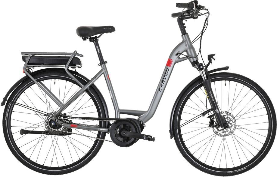 E-Stadtrad Carver Cityzen E LTD RT 2024 | 400 Wh | 28 Zoll | Tiefeinsteiger