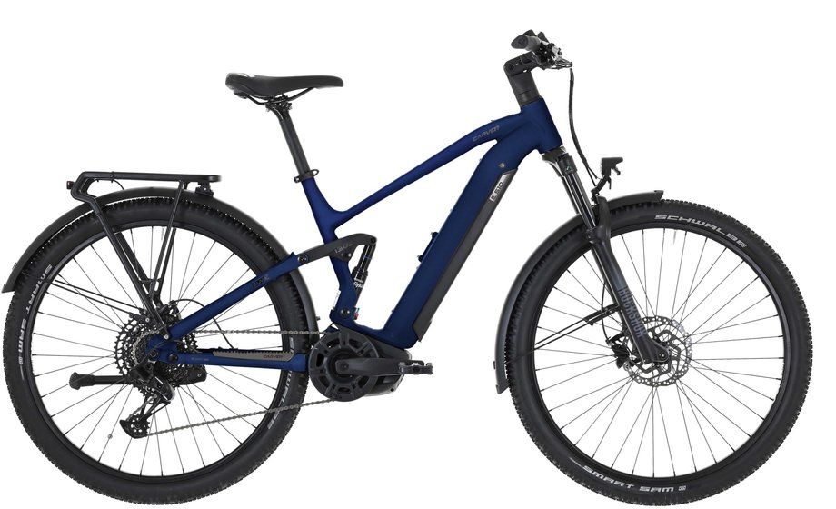 E-Bike Tourenrad Carver SUV E.510 FS 2024 | 625 Wh | 29 Zoll | Diamant | 54 CM | dark blue / black (Bild 3)