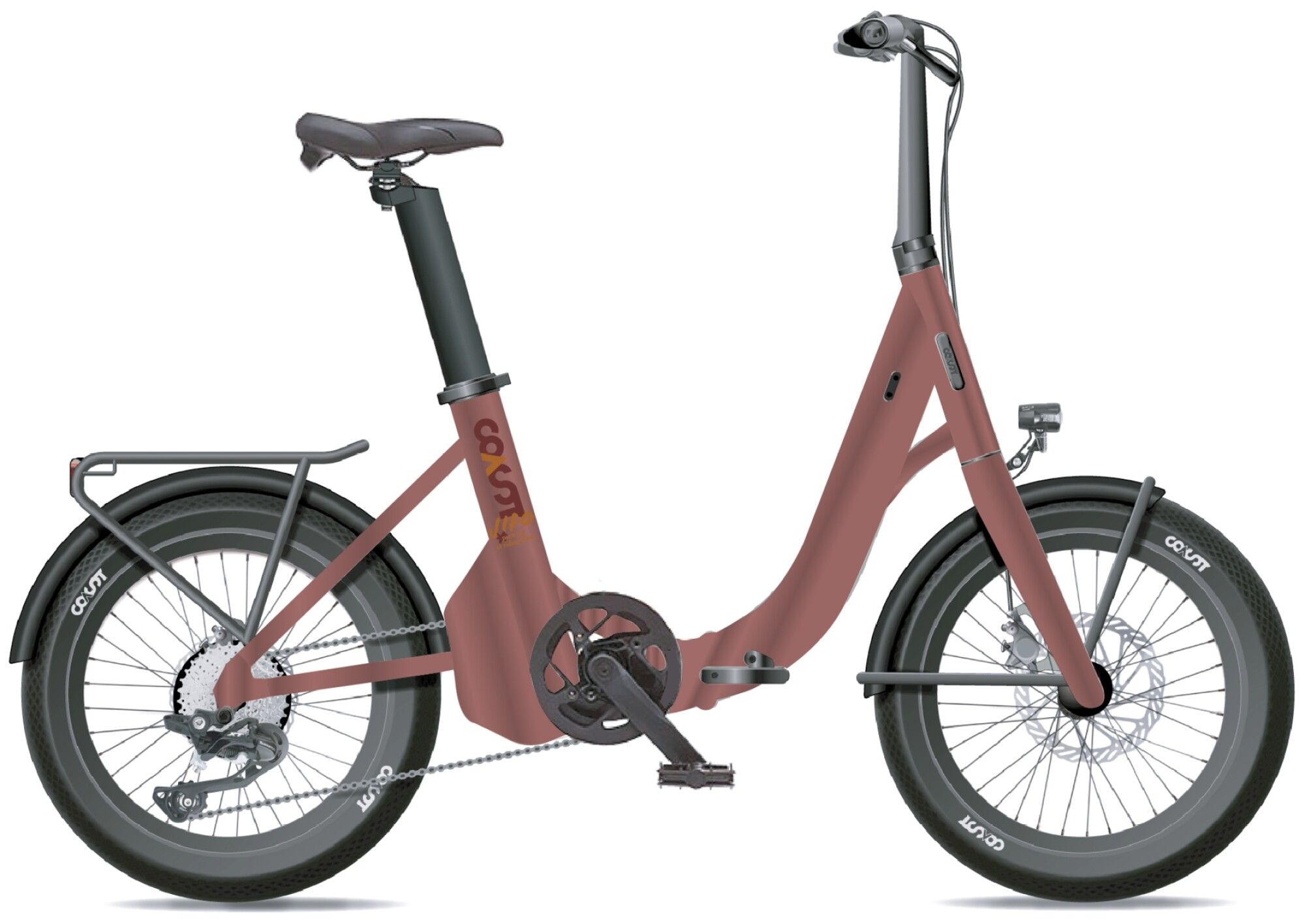 Klapprad E Bike Coast JIFO LIGHT 7S 2023 (Bild 2)