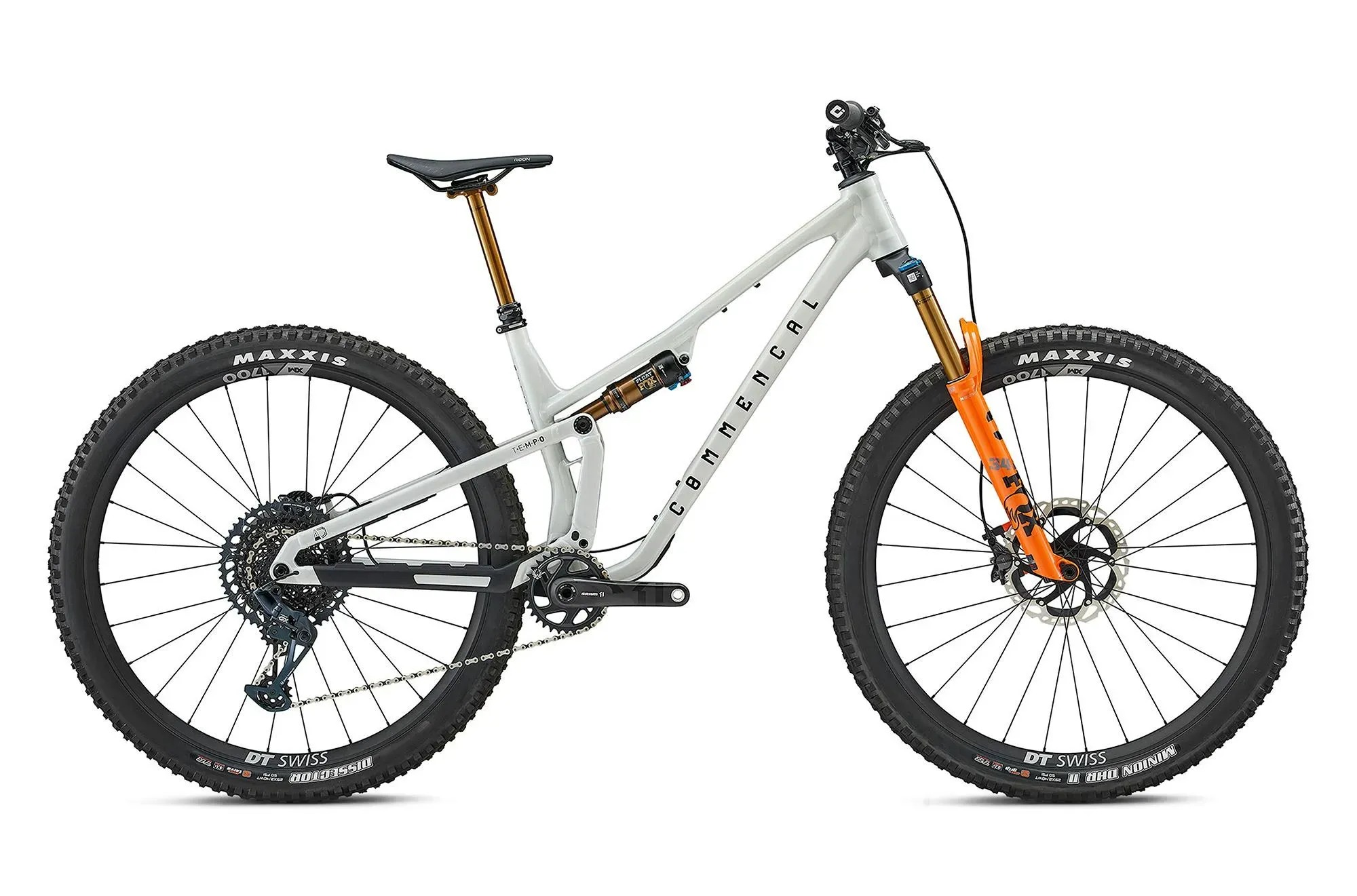 All Mountain Bike COMMENCAL T.E.M.P.O. SIGNATURE CLEAR SILVER 2023 | 29 Zoll | Diamant (Bild 1)