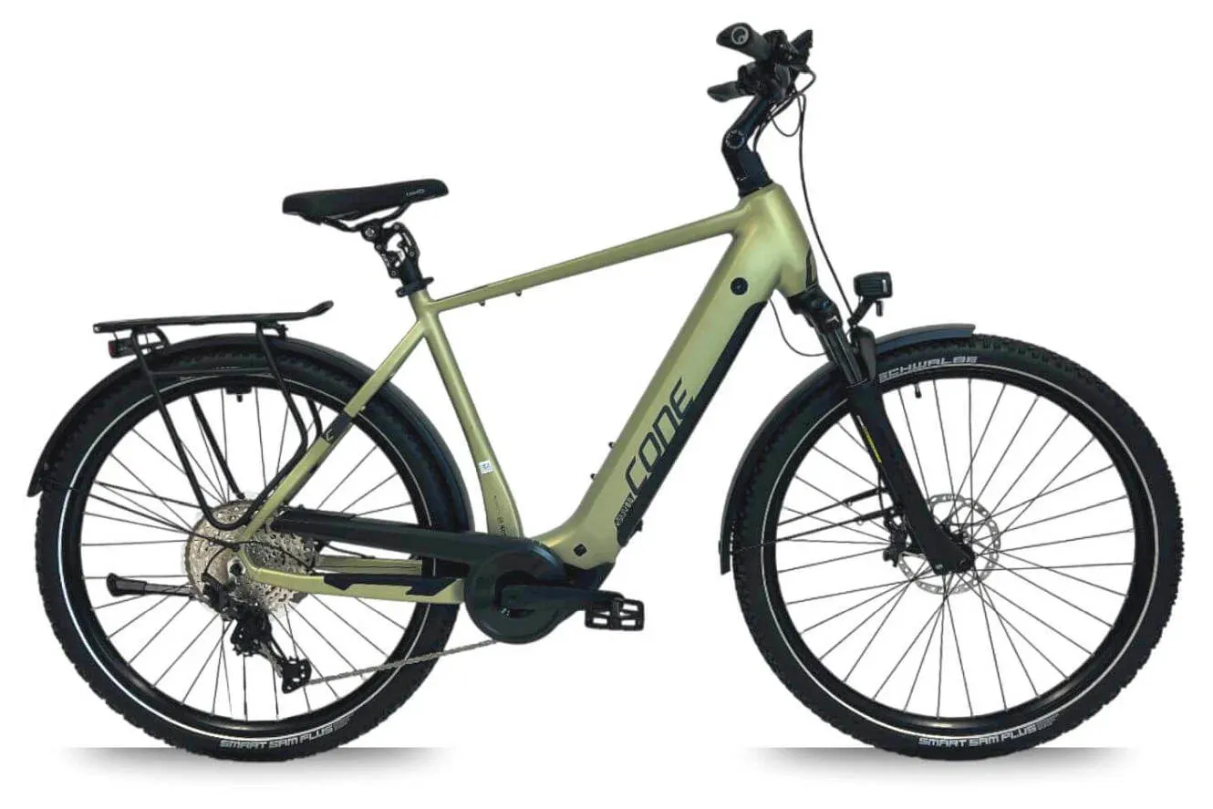 E-Bike Tourenrad CONE Bikes eSUV 6.0 2025 | 800 Wh | 29 Zoll | Diamant | 50 cm | grau, grün, schwarz (Bild 2)