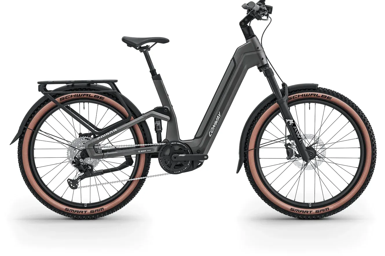 E-Bike Tourenrad Conway Cairon SUV FS 8.0 2026 | 800 Wh | 27,5 Zoll | Tiefeinsteiger | 42 cm | darkgrey matt (Bild 2)