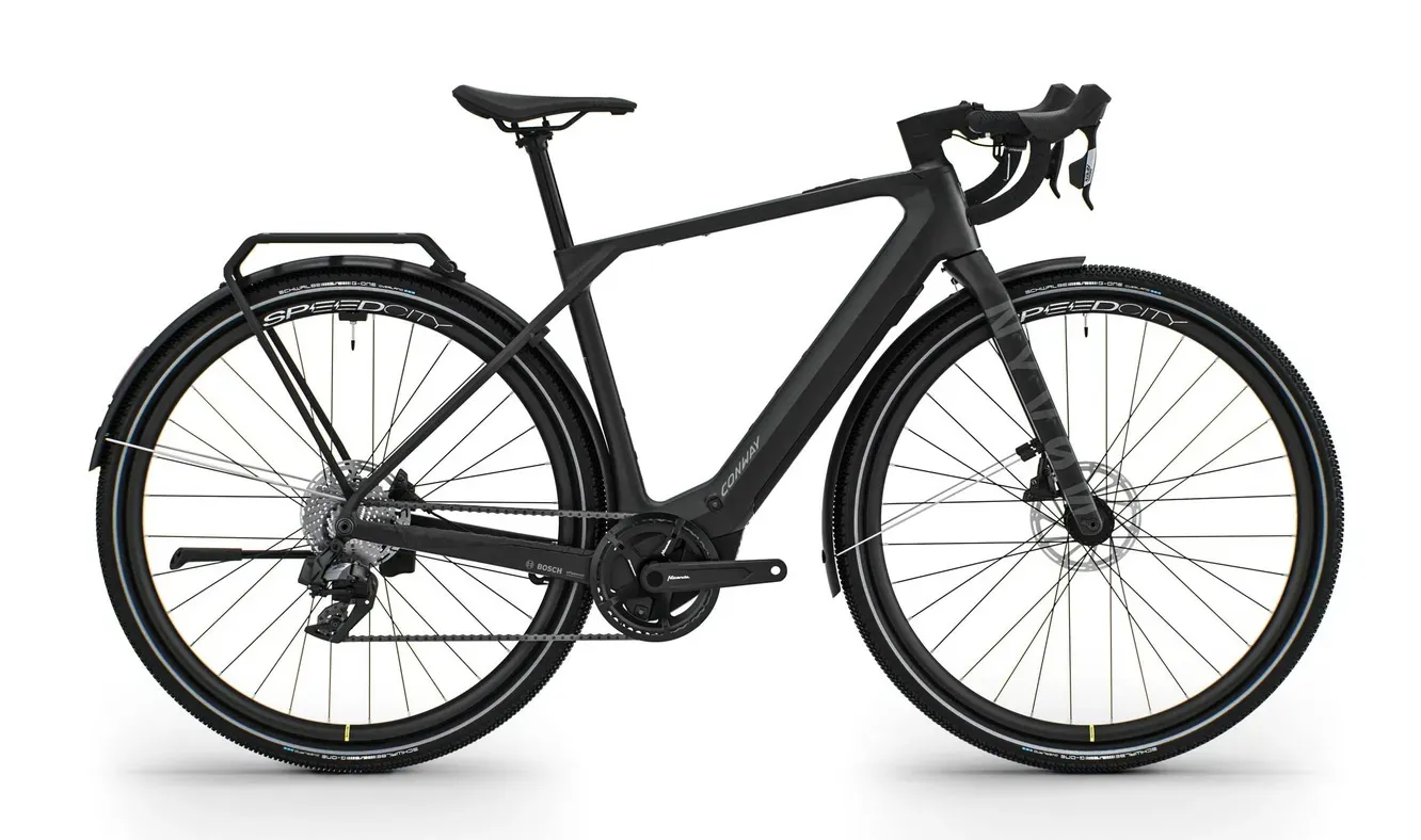Gravel E Bike Conway Nyvon 10.0 C 2024 | 400 Wh | 28 Zoll | Diamant
