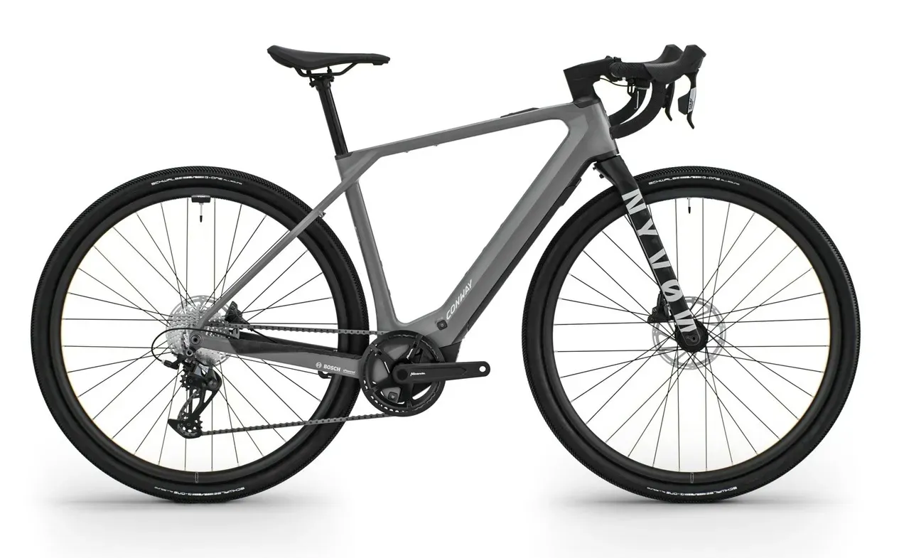 Gravel E Bike Conway Nyvon 9.0 2024 | 400 Wh | 28 Zoll | Diamant