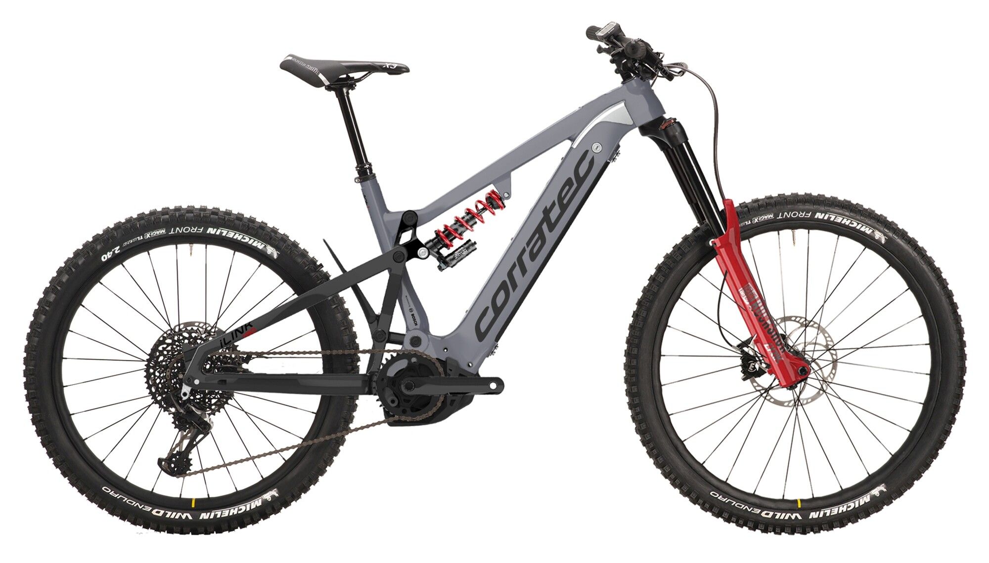 Enduro E Bike Corratec E-Power iLink 180 Factory 2021 | 625 Wh | 29 Zoll | Diamant