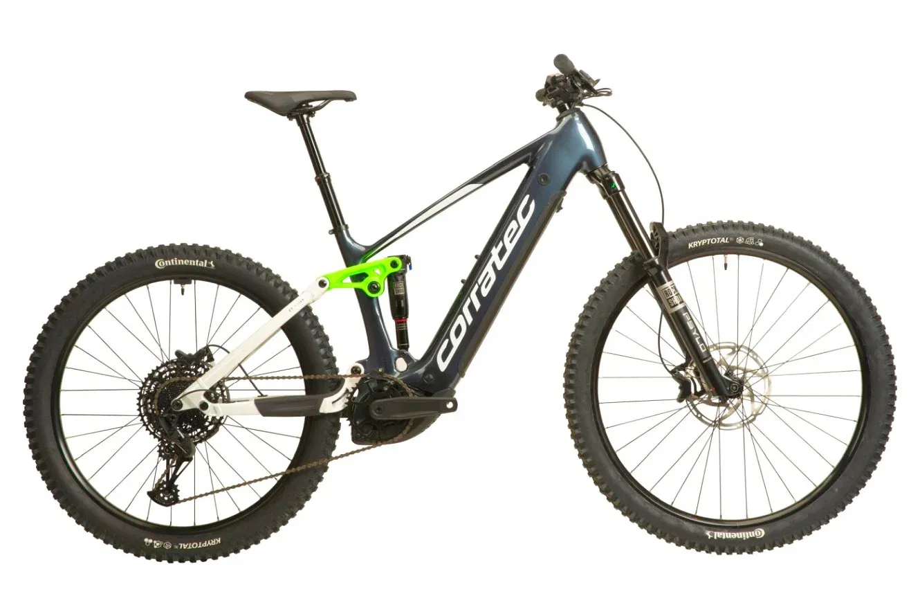 Enduro E-Bike Corratec E-Power RS 160 Elite 2026 | 800 Wh | 29 / 27,5 Zoll | Diamant | M | anthracite, white, bright green (Bild 1)