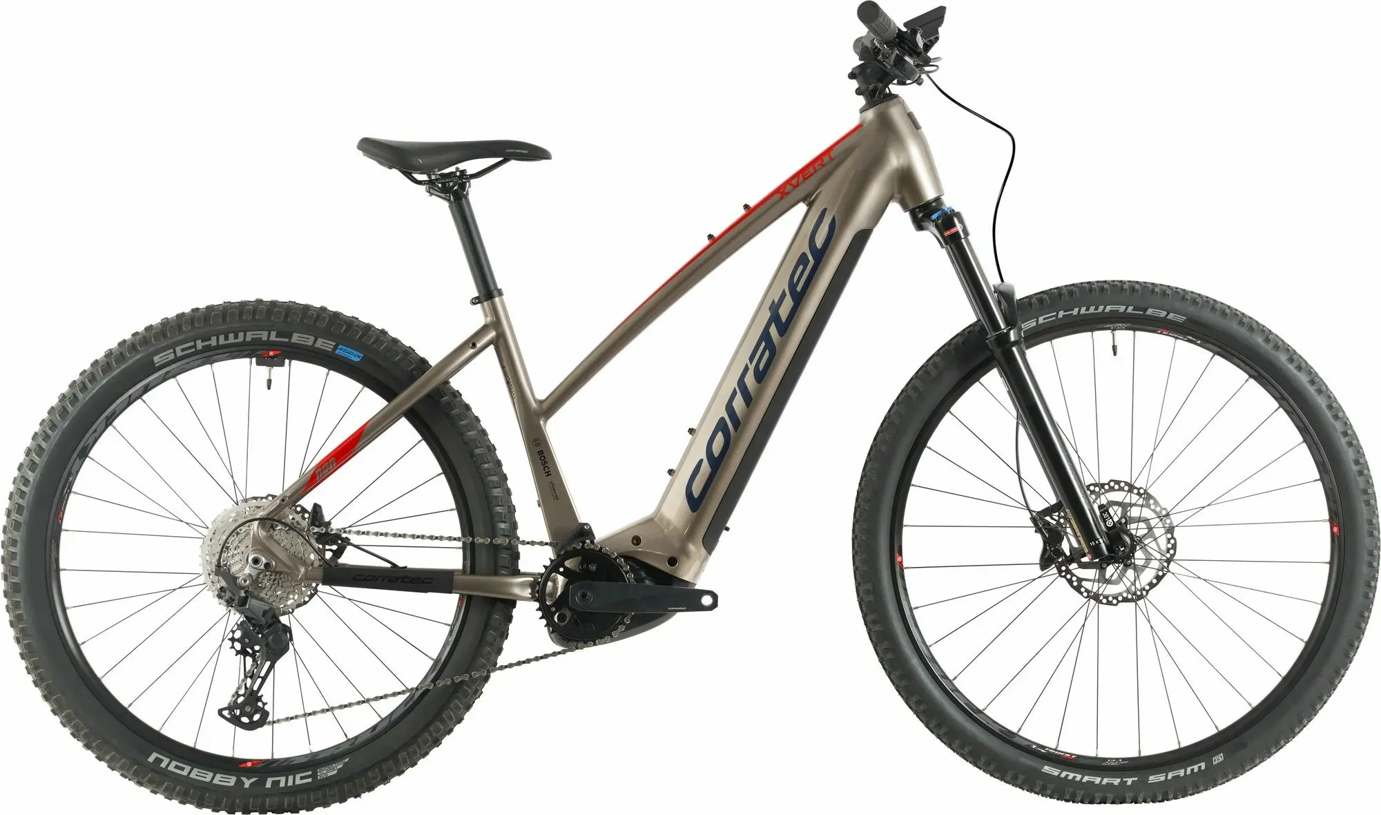 E-Trailbike Corratec E-Power X-Vert Pro Sport 2024 | 750 Wh | 29 / 27,5 Zoll | Trapez