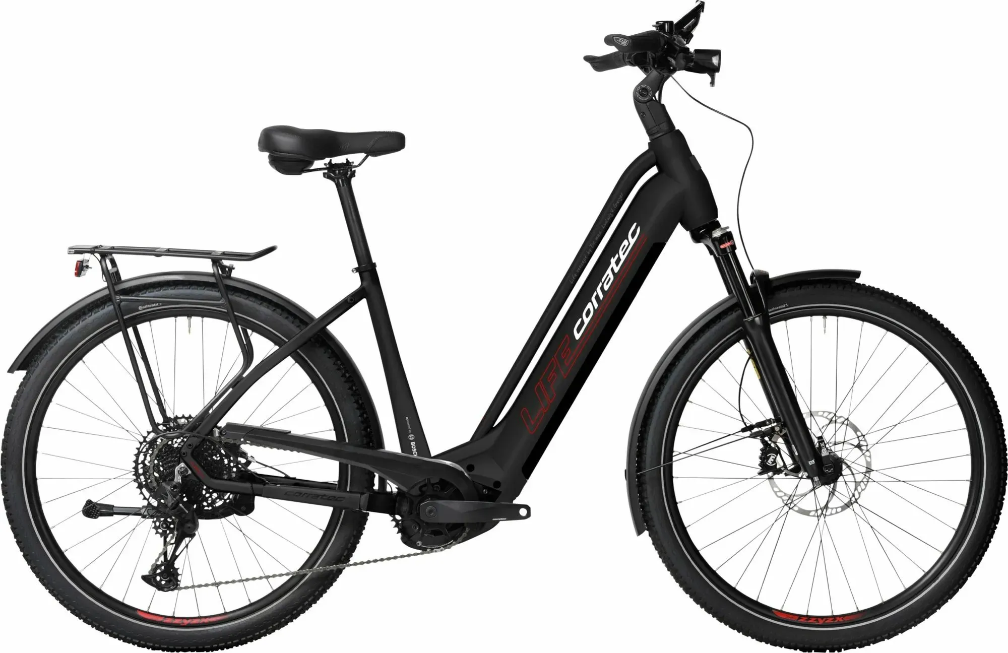 E-Bike Tourenrad Corratec Life CX7 12S 2024 | 750 Wh | 27,5 Zoll | Tiefeinsteiger