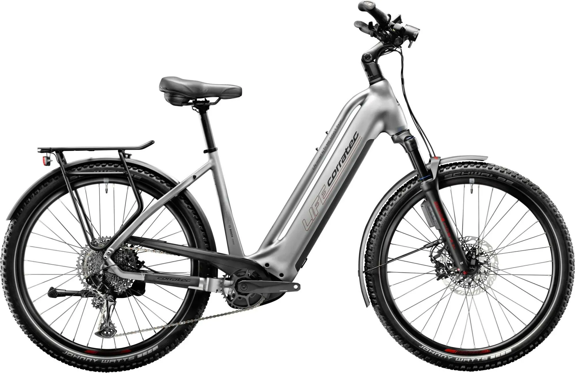 E-Bike Tourenrad Corratec Life CX7 12S ABS 2024 | 750 Wh | 27,5 Zoll | Tiefeinsteiger