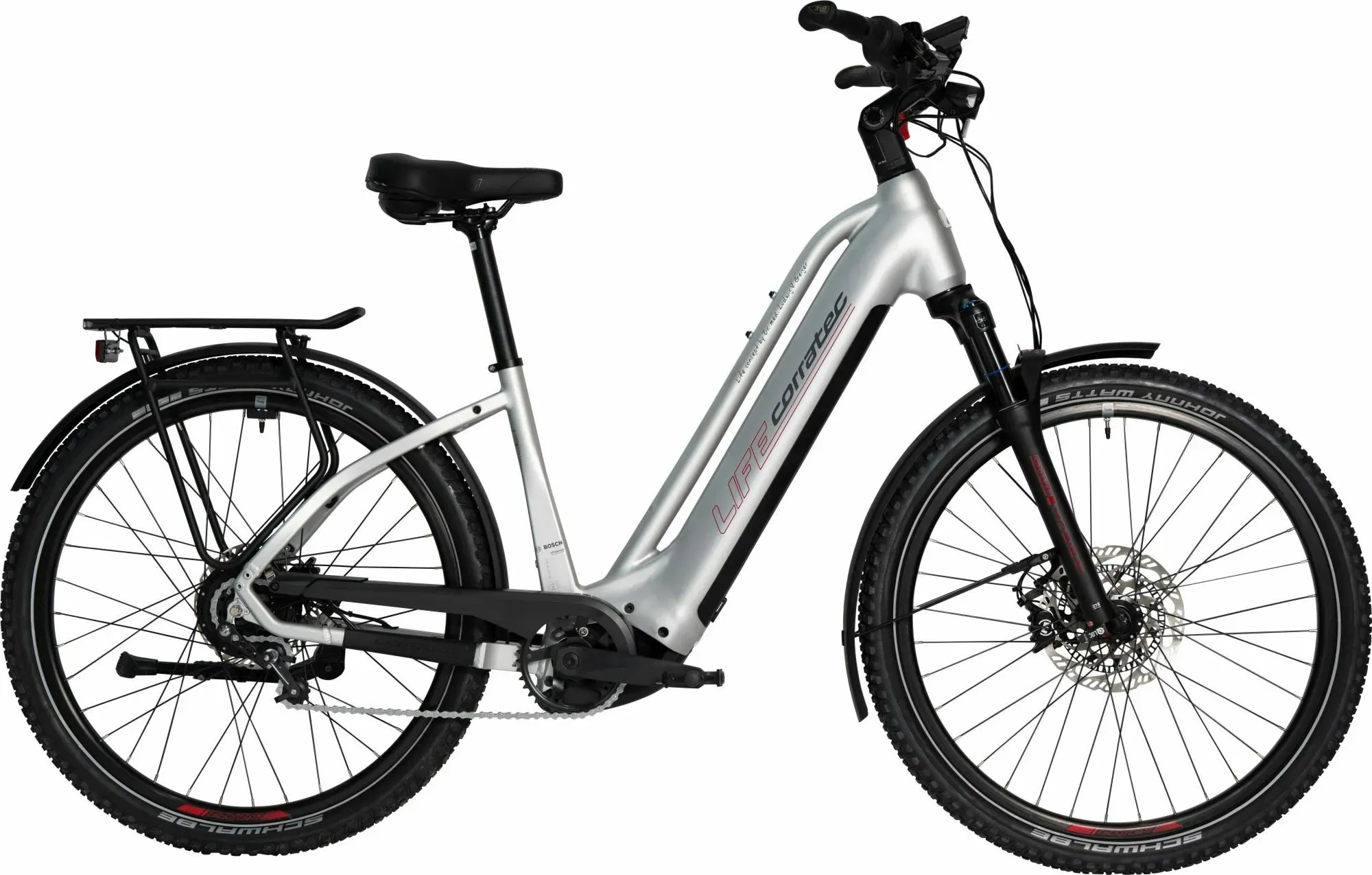 E-Bike Tourenrad Corratec Life CX7 2024 | 750 Wh | 27,5 Zoll | Tiefeinsteiger