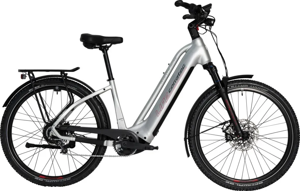 E-Bike Tourenrad Corratec Life CX7 Belt 2024 | 750 Wh | 27,5 Zoll | Tiefeinsteiger