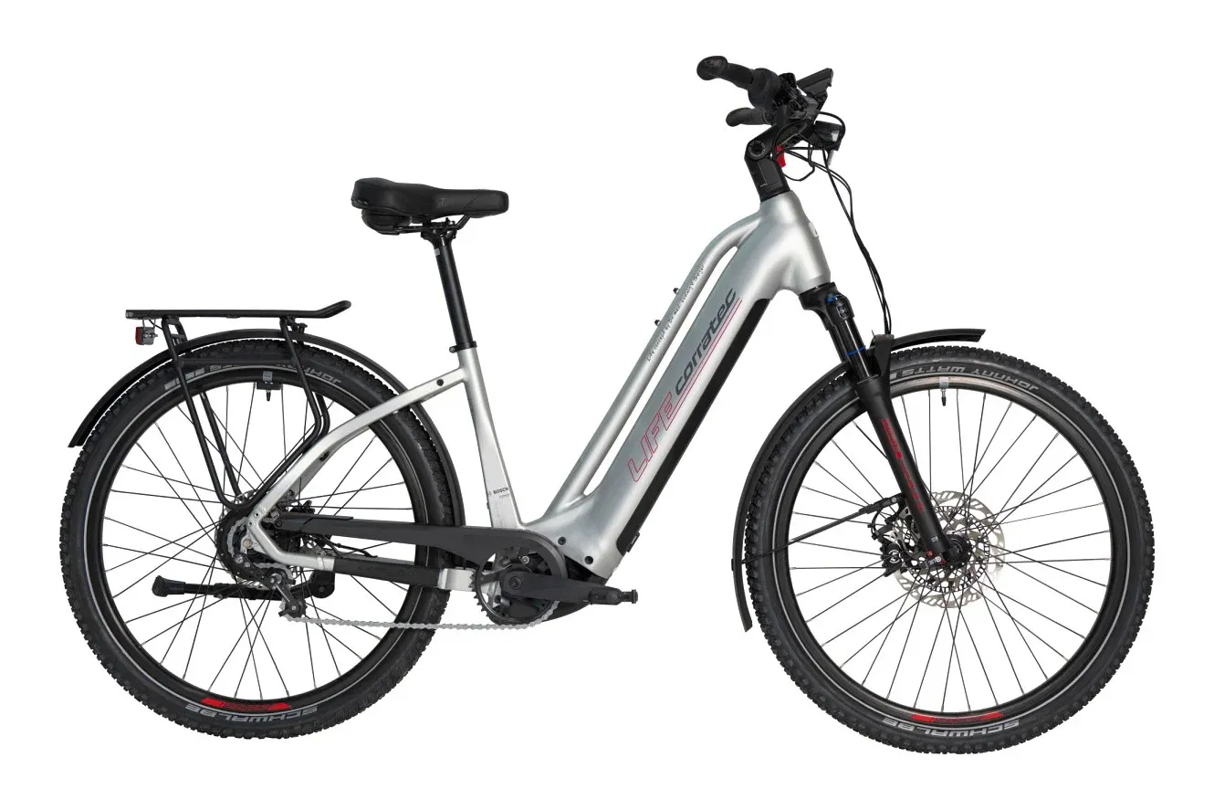 E-Bike Tourenrad Corratec Life CX7 Belt 2024 | 750 Wh | 27,5 Zoll | Tiefeinsteiger