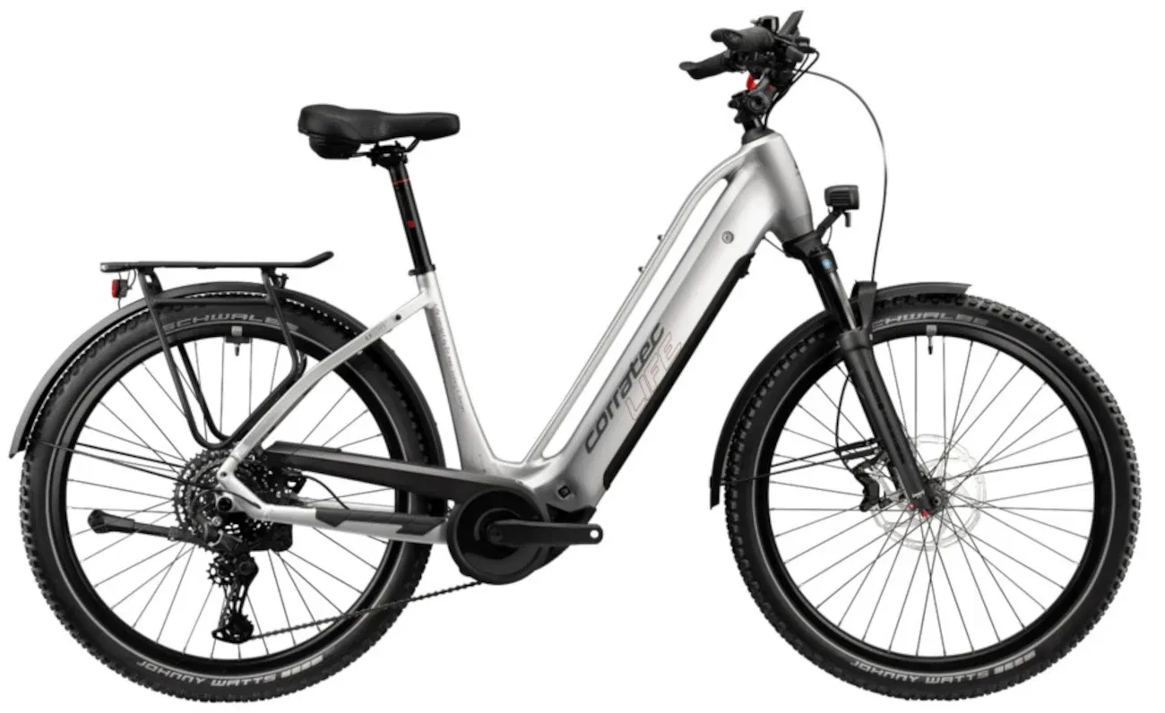 E-Bike Tourenrad Corratec Life CX8 12S Automatic 2026 | 800 Wh | 27,5 Zoll | Tiefeinsteiger