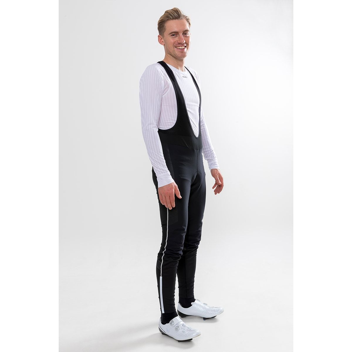 Fahrradhose lang Craft IDEAL PRO WIND BIB TIGHTS PAD M 0 (Bild 3)