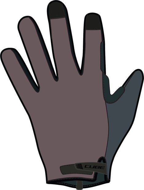 Fahrradhandschuhe Cube NF Ergonomics GEL Langfinger Handschuhe 2026 (Bild 2)