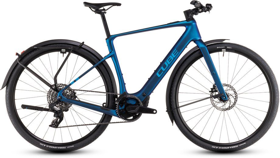 E-Bike Fitnessrad Cube Nulane Hybrid C:62 SLX FE 400X 2025 | 400 Wh | 28 Zoll | Diamant