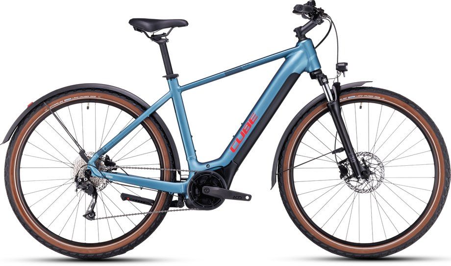 E Crossbike Cube Nuride Hybrid Performance 625 Allroad 2024 | 625 Wh | 28 Zoll | Diamant