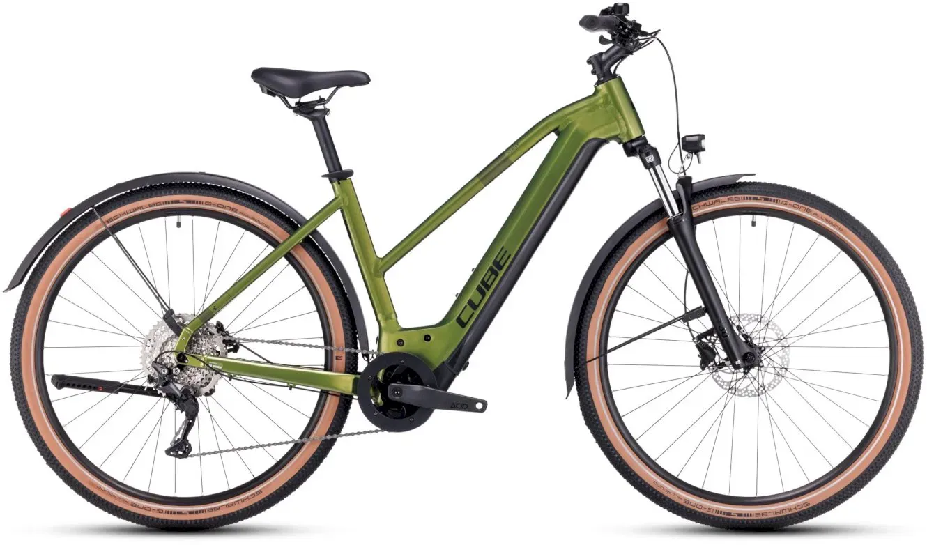 E-Bike Tourenrad Cube Nuride Hybrid Pro Allroad 2024 | 625 Wh | 28 Zoll | Trapez