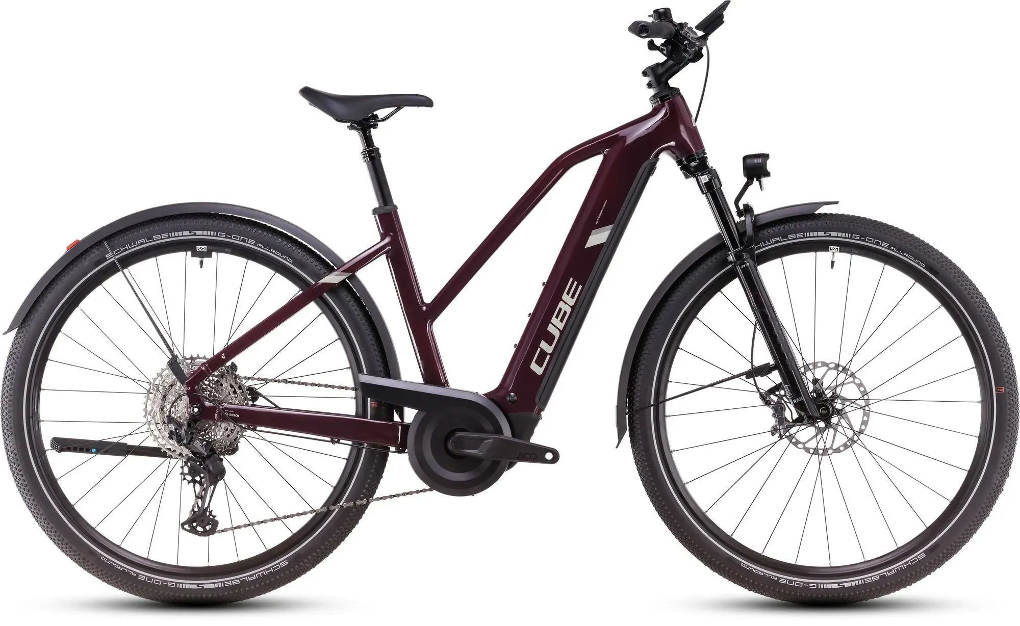 E-Bike Tourenrad Cube Nuride Hybrid SLX 800 Allroad 2025 | 800 Wh | 28 Zoll | Trapez