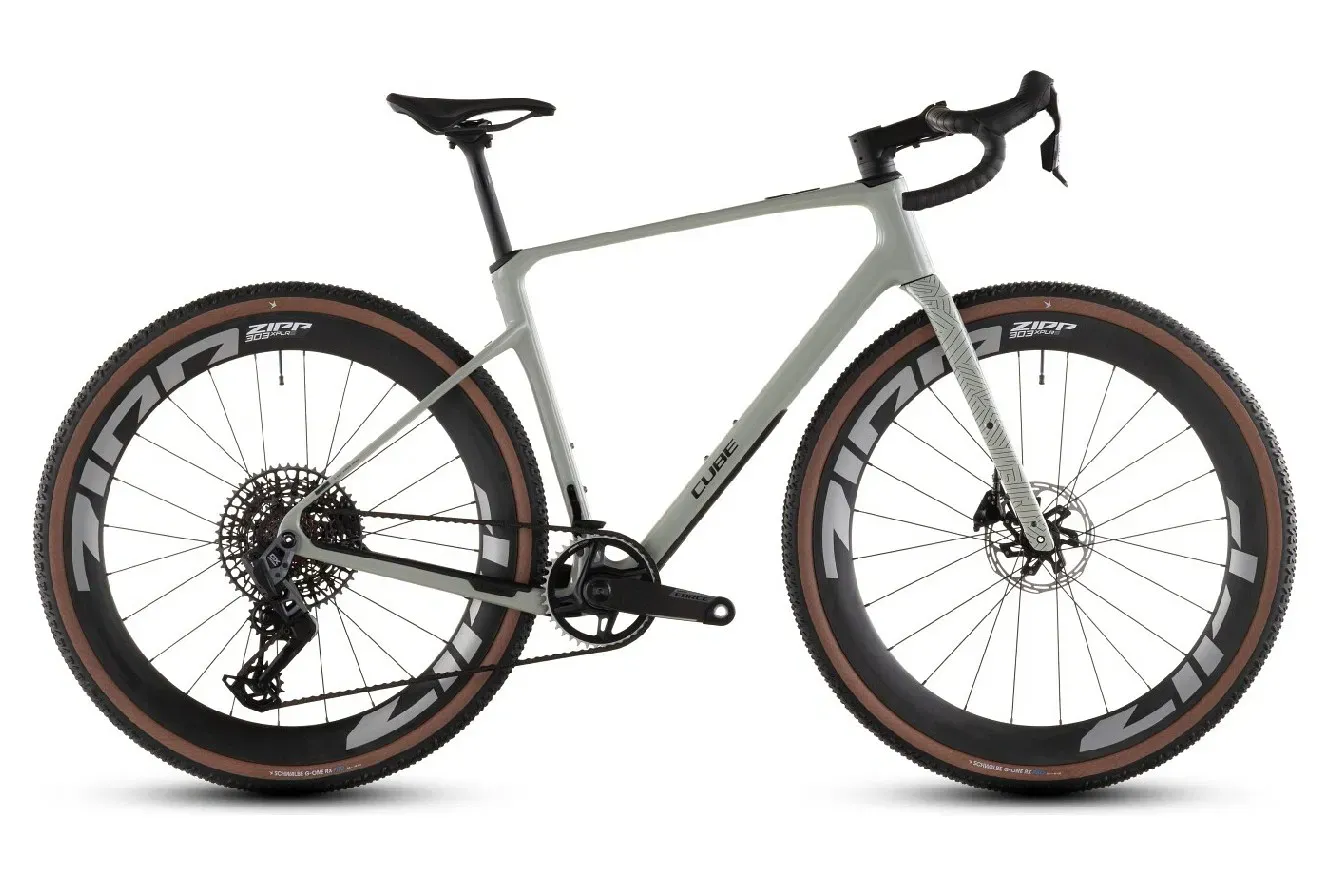 Gravel Bike Cube Nuroad C:62 SLX 2025 | 28 Zoll | Diamant | XL | reedbeige´n´chrome (Bild 1)